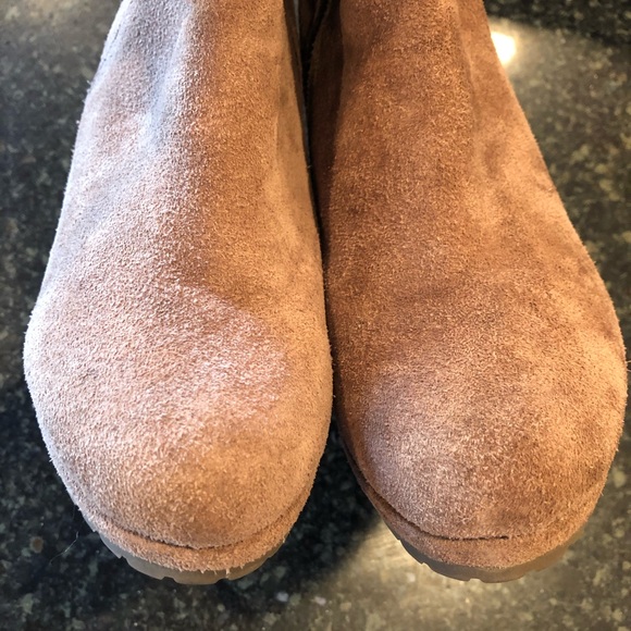 Calvin Klein Odelle Suede fur-lined-6 - Picture 6 of 8